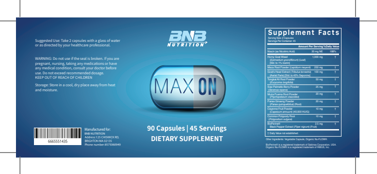 MAX-SUPER-ON – Performance Capsules